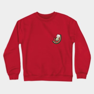 Cat on Chair #012 Crewneck Sweatshirt